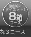 徹底的にダイエット！８箱コース