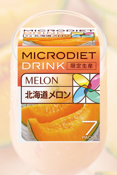 限定生産マイクロダイエット 北海道メロン